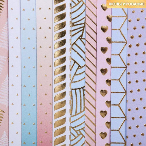 Sada designérských scrapbookingových papírů, s — foto 1