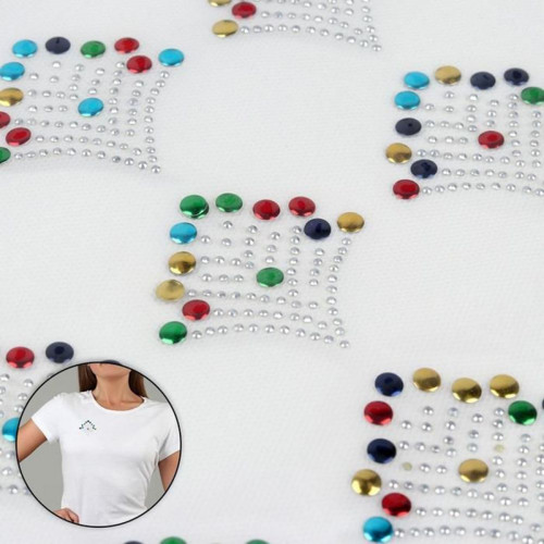 Nažehlovací obrázek se třpytkami "Pattern", 5,2 × — foto 1