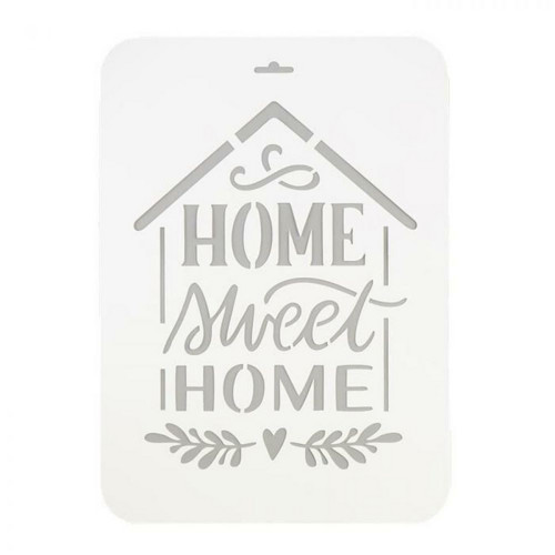 Šablona Home sweet home, rozměry 22 x 31 cm