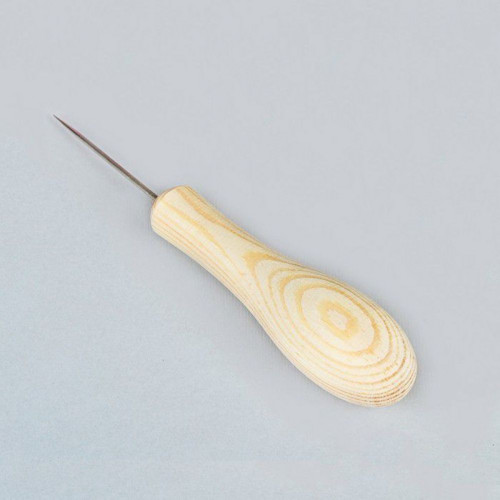 Šicí šídlo, piercing, d = 2 mm, barva světlé dřevo