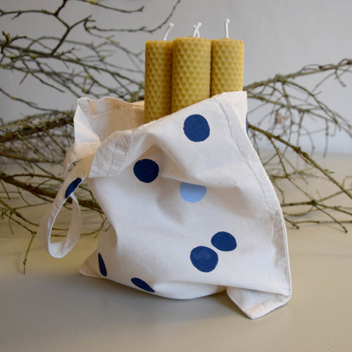 Mini nákupka s puntíky — foto 1