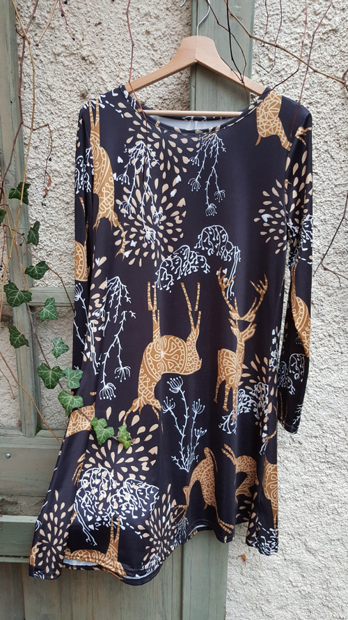 Vánoční šaty 2, vel.L/XL — foto 1