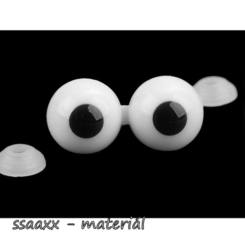 Bezpečnostní oči ~ 16x33 mm ~ 3D spojené