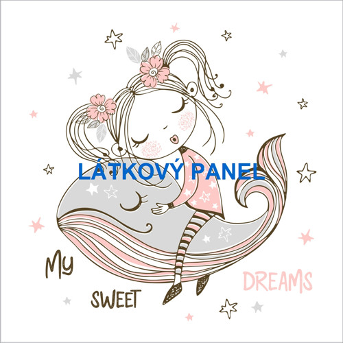 Bavlněná látka - panel 15 x 15 cm — foto 1