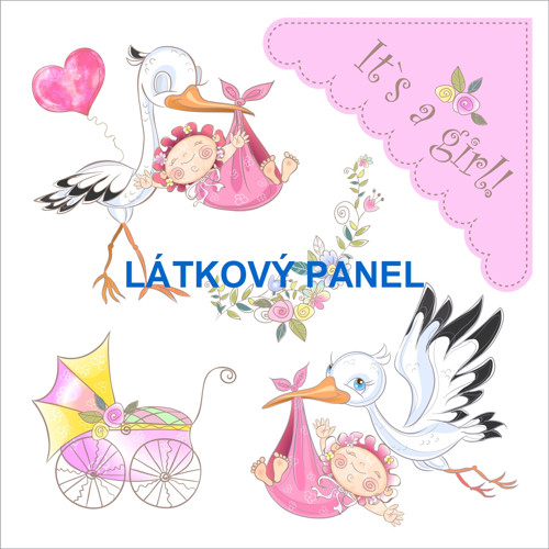 Bavlněná látka - panel 15 x 15 cm — foto 1