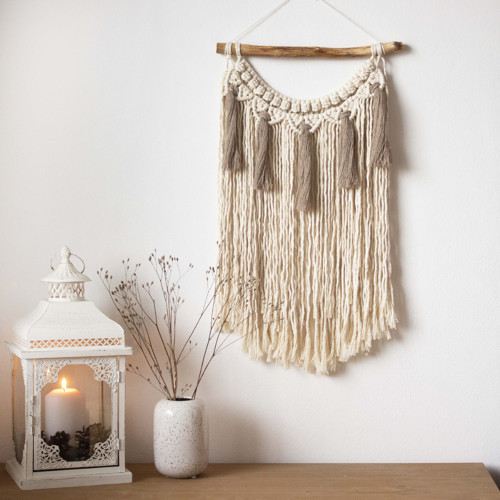 Přírodní macramé větší — foto 1