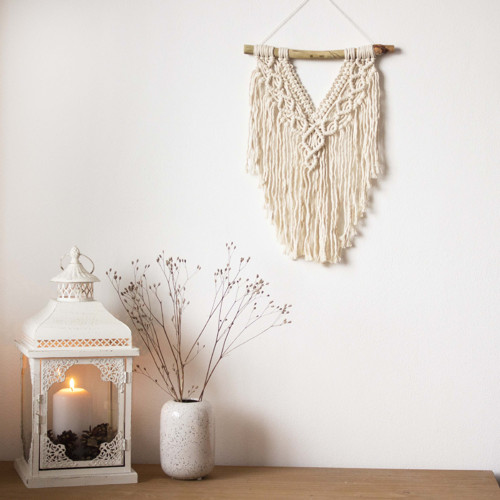 Přírodní macramé menší — foto 1