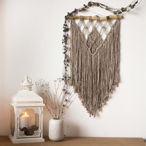 Pískové macramé větší — foto 1
