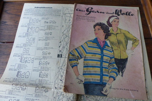Aus Garn und Wolle 42/50.-60. léta, móda, střihy!