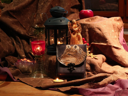 Vlčí kapsička na opasek — foto 1