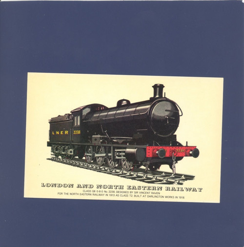 Parní lokomotiva LNER No. 2238 - pohlednice