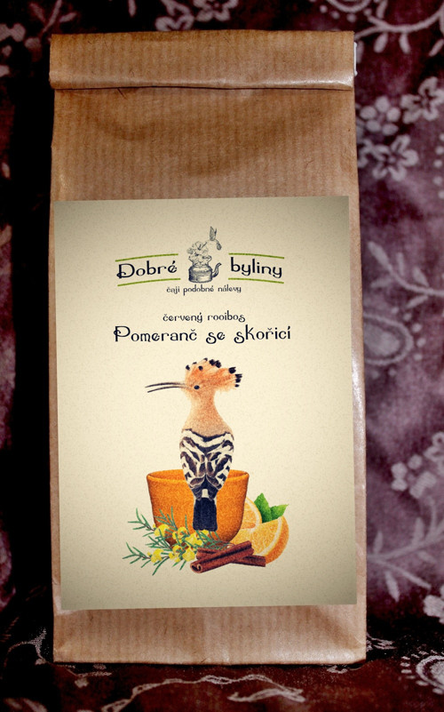Rooibos Pomeranč se skořicí