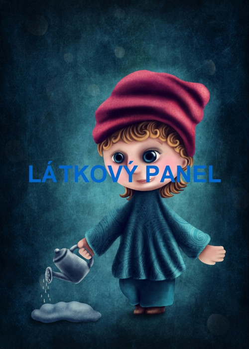 Bavlněný panel Vodnář 7x10 cm - skladem — foto 1