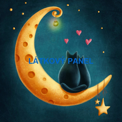 Bavlněný panel 15x15 cm - skladem