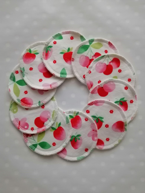 Odličovací tamponky zahradní ovoce - 10ks
