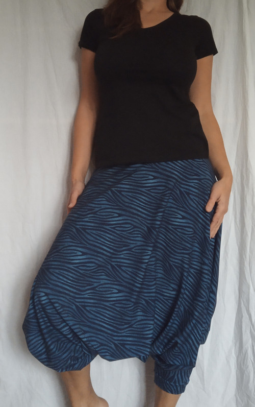 Harémky Dark Blue Zebra — foto 1