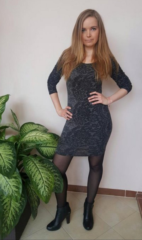 Šedé Šaty Krajka