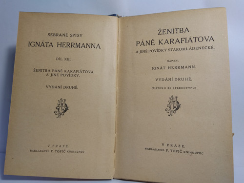 Ženitba páně Karafiátova — foto 1