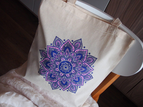 Fialová mandala — foto 1