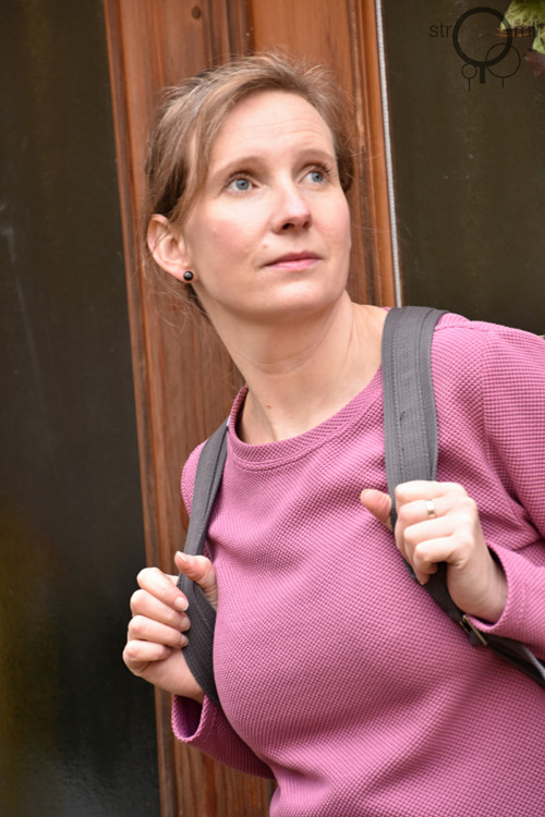 Růžová mikina, vel. S — foto 1