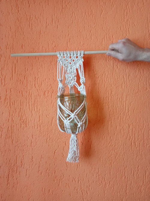 Macramé závěs — foto 1