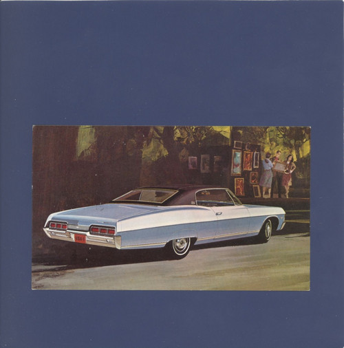 Chevrolet Caprice Custom Coupe - pohlednice