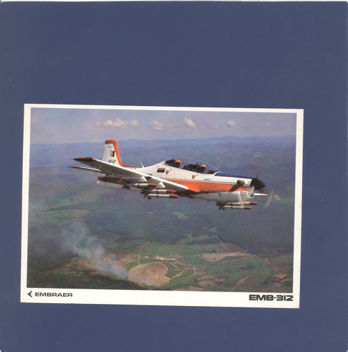 Embraer EMB 312 Tucano - pohlednice — foto 1