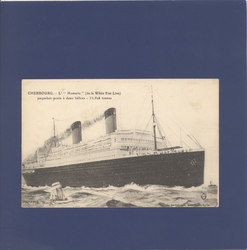 Loď - RMS Homeric - pohlednice — foto 1