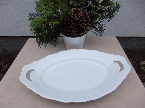 Pstruh na másle - porcelán