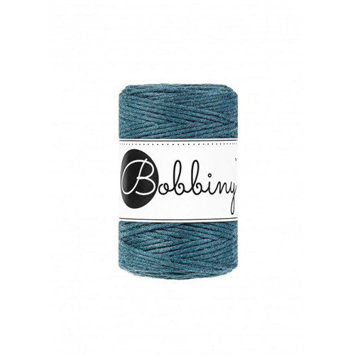 Bobbiny Macrame Baby 1,5mm - petrolejová - 4m