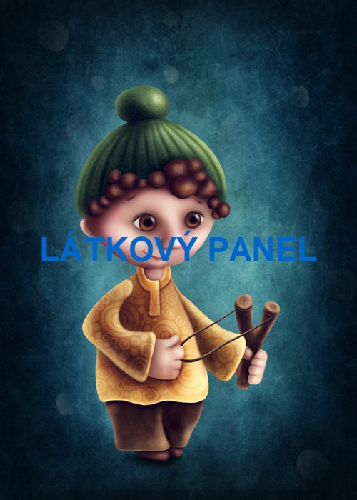 Bavlněný panel Střelec 22x30 cm - skladem — foto 1