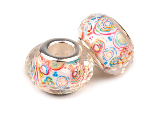 Plastový korálek 9x14 mm (1ks)