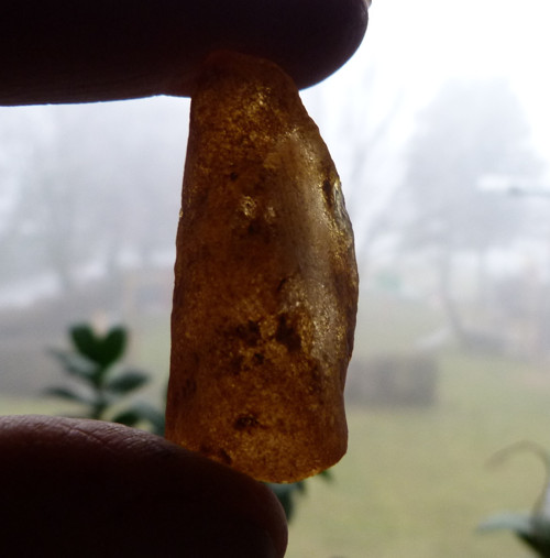 Jantar surový - Kopál - 4,3 cm — foto 1