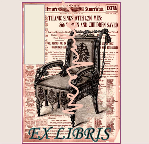 EX LIBRIS,fo A6 ,kolekce 25 ks.III