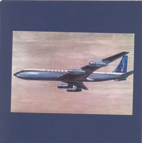 Letadlo Boeing - Sabena - pohlednice
