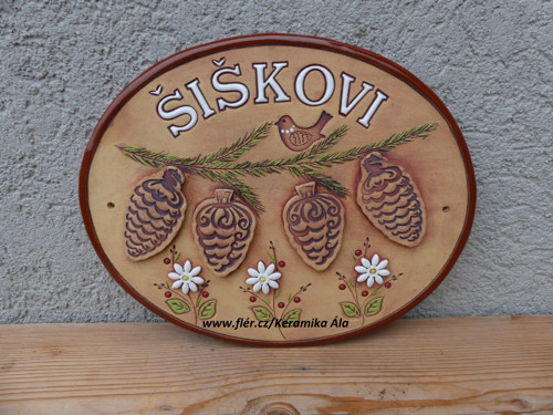 Keramický kachel na přání / na obj.