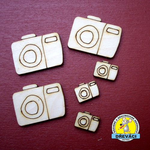Fotoaparát větší....3x2,2 cm KV0271 G