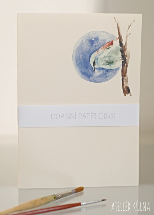 Dopisní papír & monogram *Mandelík* (10ks) — foto 1