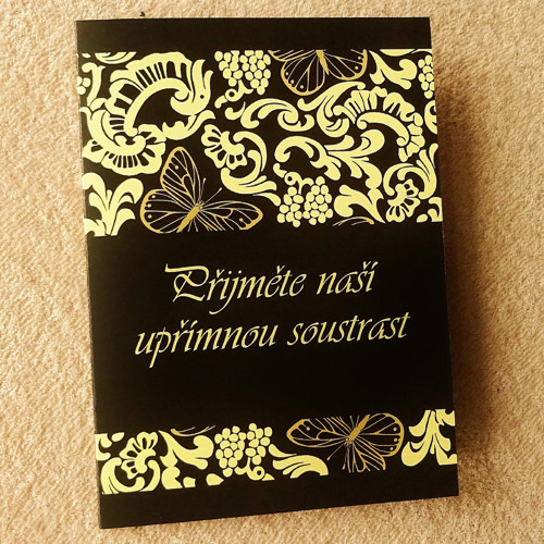 Kondolence MOTÝL
