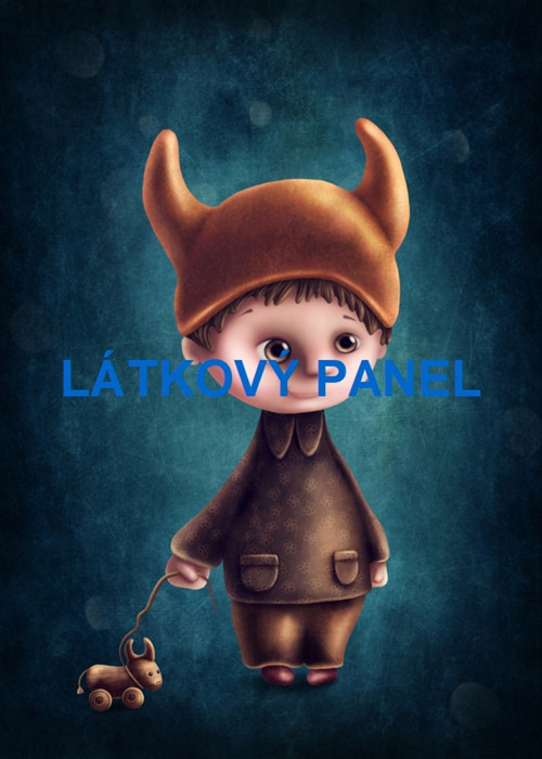 Bavlněný panel Býk 11x15 cm - skladem