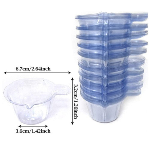 Plastový Kelímek Kalíšek Odměrka 40ml - 2ks