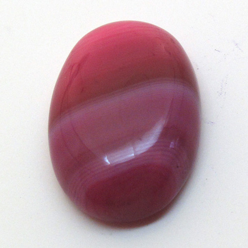 Kabošon růžový onyx ovál 19mm
