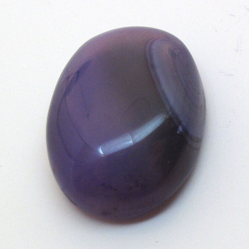 Kabošon fialový onyx ovál 21mm