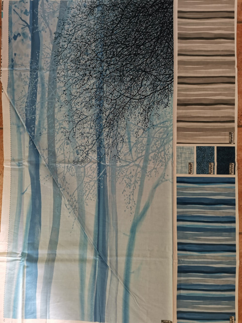 Sada Artworks XV krajina modrá