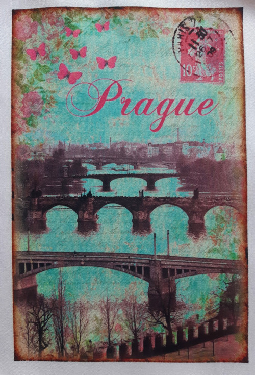 Bavlněný panel 20x25 cm - skladem — foto 1