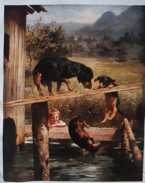 Bavlněný panel 20x25 cm - skladem — foto 1