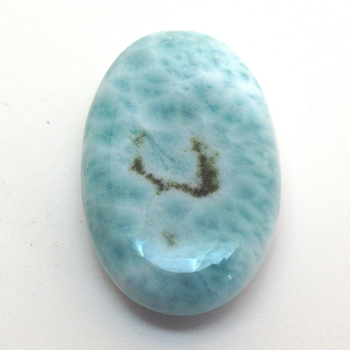 Kabošon larimar ovál 24mm