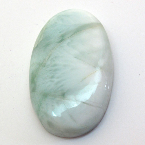 Kabošon larimar ovál 29mm — foto 1