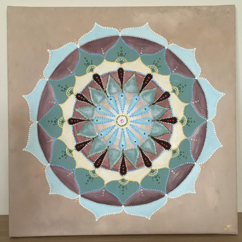 Mandala na plátně — foto 1