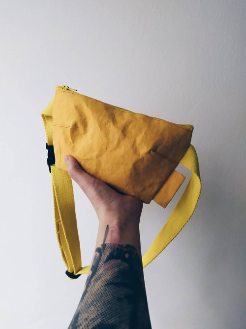 Papírová ledvinka // yellow mini